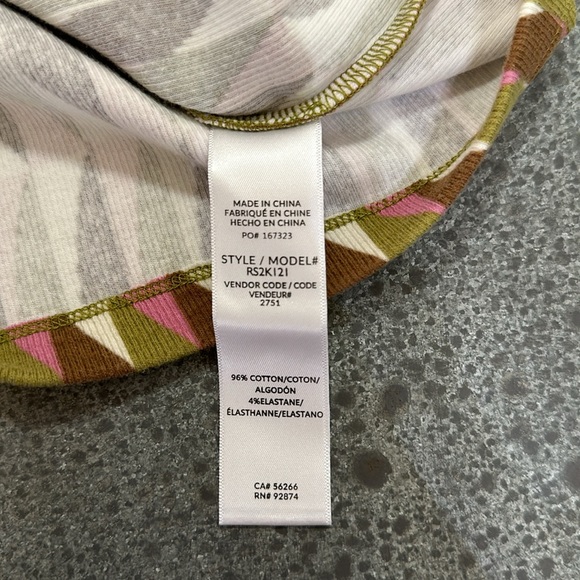 Splendid x Mary Lawless Lee Printed Scoop Back Rib Tank Size M - Picture 10 of 14